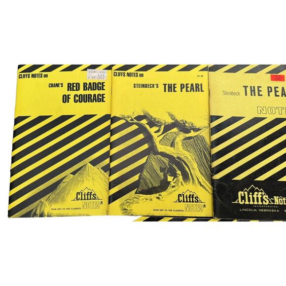 Cliff Notes Monarch (11 Booklets) Romeo Juliet Huckleberry Finn Scarlett Letter - Picture 5 of 6